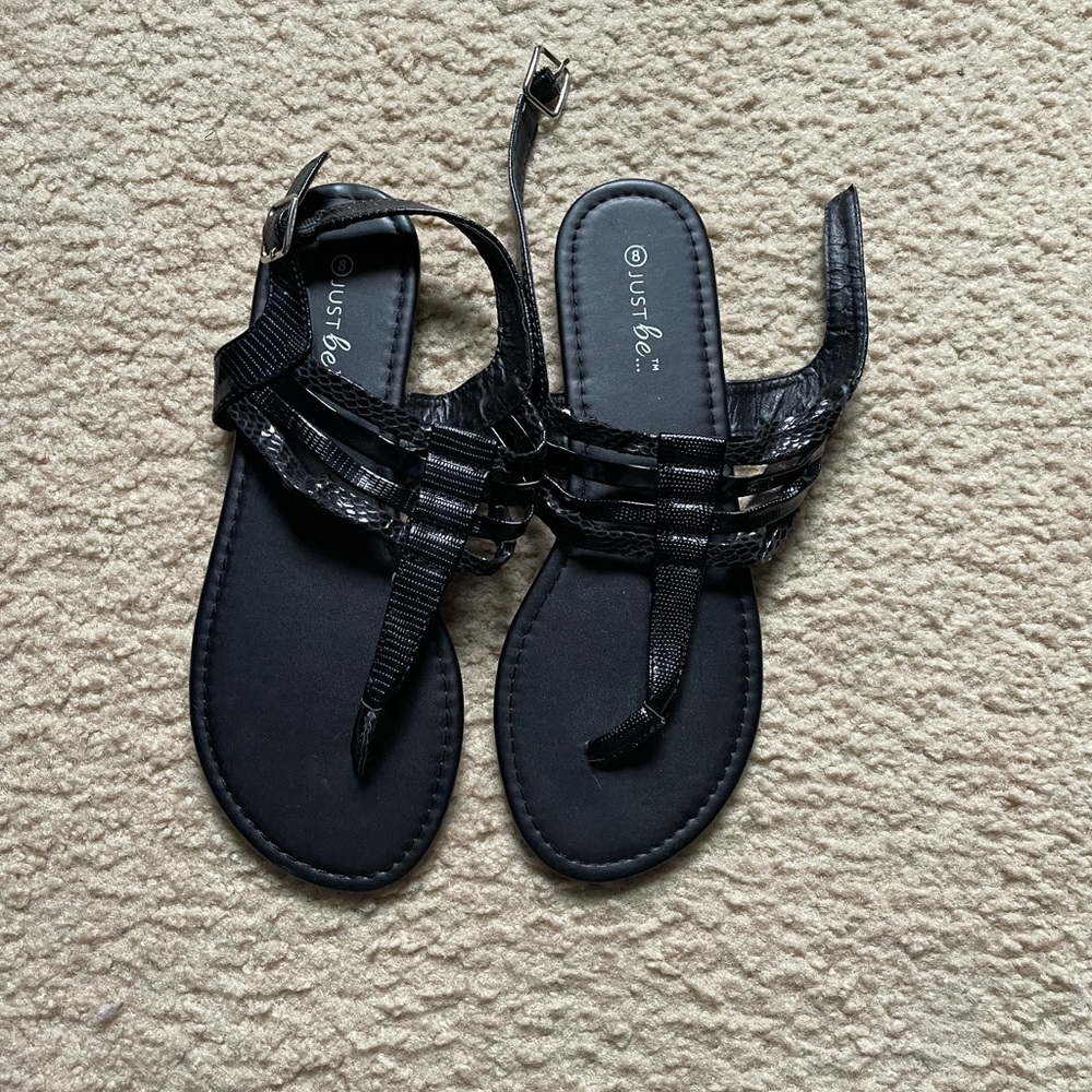 Black Sandals